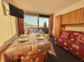 Studio cosy au pied des pistes avec piscine et parking - 4 pers - FR-1-595-19